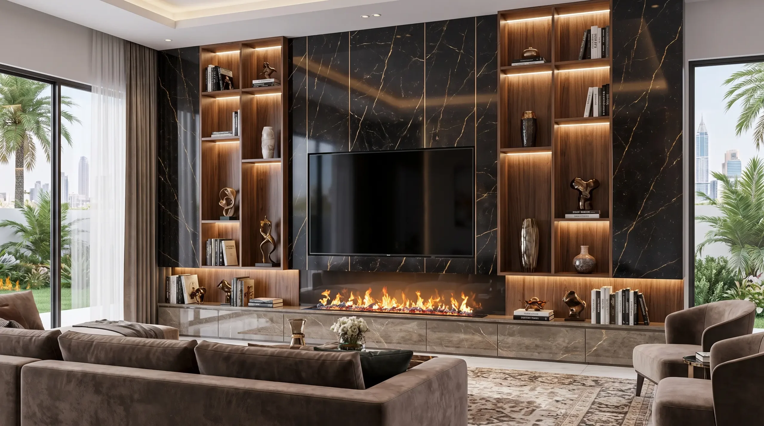 Bespoke TV Unit Workshop Dubai